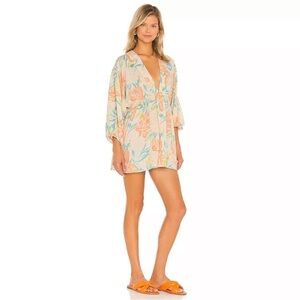 Jen’s Pirate Booty Shenandoah Tunic Dress In‎ Aloha Shell Size Small